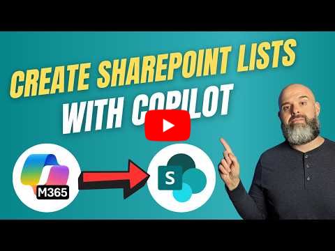 Use Copilot to Create a SharePoint List in Minutes