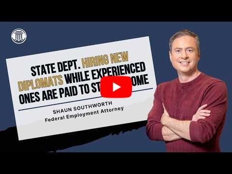 4.14 State Dept. Hiring New Diplomats While Experienced Ones are Paid to Stay at Home