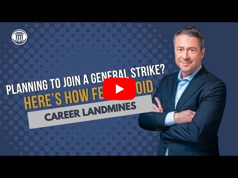 1.23 Planning to Join the General Strike? Here's How Feds Avoid Career Landmines.