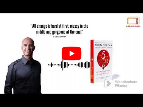 (Full audiobook) 5 am club - Robin Sharma (This book changed my life)