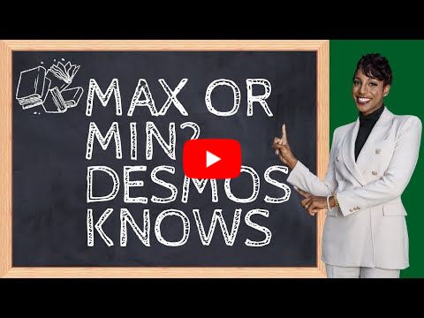 How to Find the Vertex FAST on the SAT (Using Desmos)