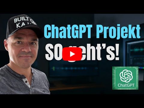 So legst du in ChatGPT ein Projekt an - und automatisierst dein Business in 15 Minuten