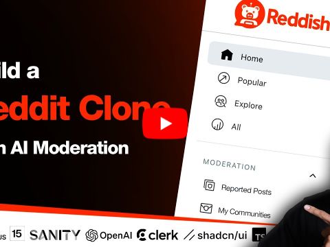 🔴 Let's build a Reddit 2.0 Clone with AI Mods! (Next.js 15, AI Agents, Sanity CMS, Clerk, Tailwind)