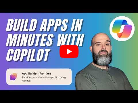 Microsoft 365 Copilot App Builder Tutorial - Build Apps in Minutes