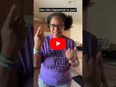 Deaf People Don't Read Braille #asl #deafcreatorcontent #deaf