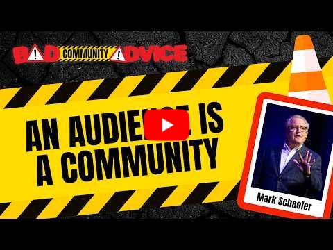 Bad Community Advice: 