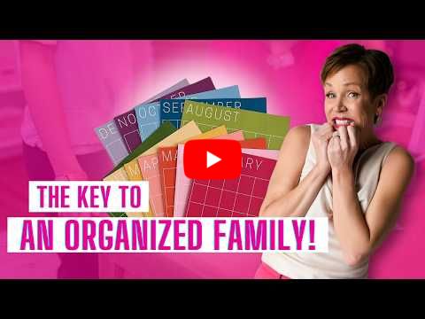 How to Use a Giant Wall Calendar for Family Planning & Organization