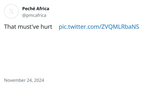 That must've hurt 😒 pic.twitter.com/ZVQMLRbaNS