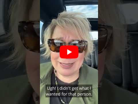 Stop focusing on what you're missing.