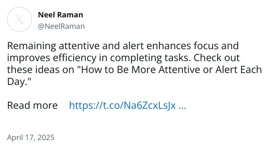 Remaining attentive and alert enhances focus and improves efficiency in completing tasks. Check out these ideas on 
