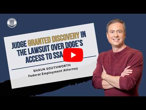 4.16 Maryland Judge Granted Discovery in the Lawsuit Over DOGE's Access to SSA Data