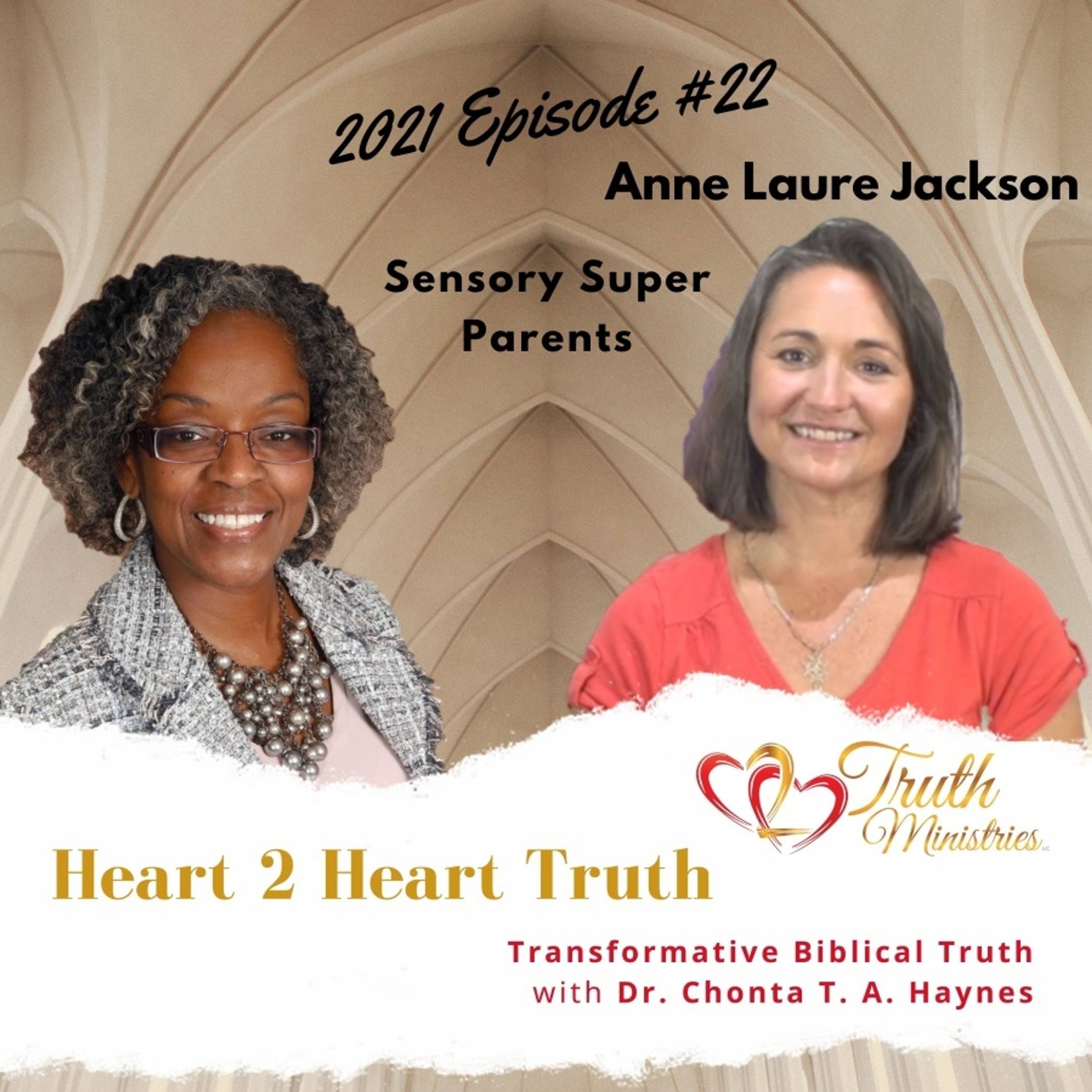 Episode #22 Anne Laure Jackson - Sensory Super Parents episode artwork
