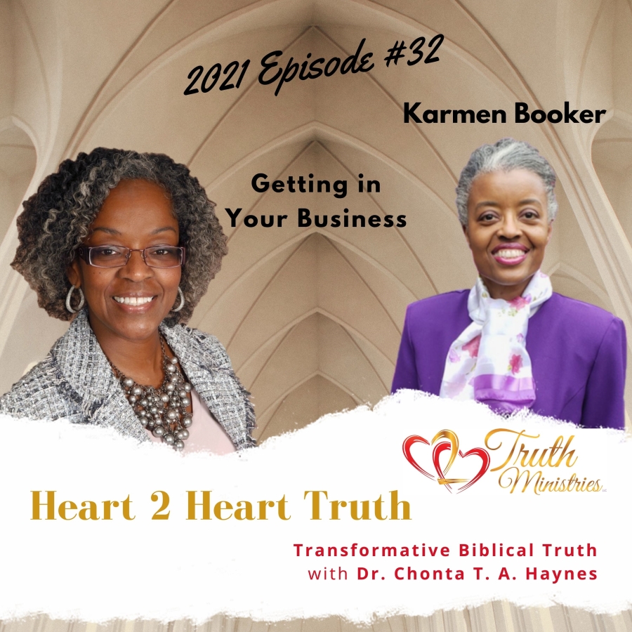 Episode #32 Karmen Booker: Getting in Your Business episode artwork