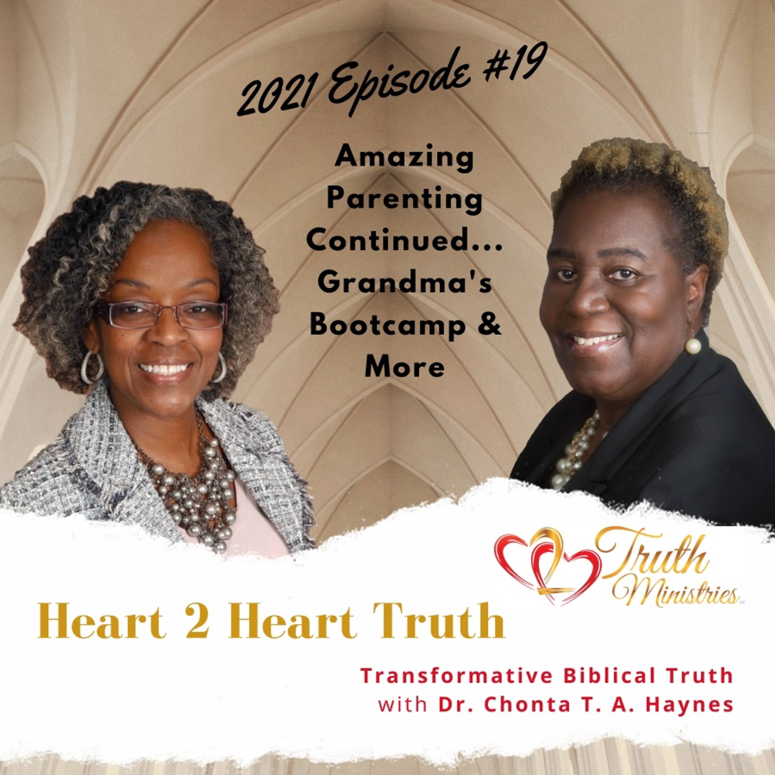 Episode #19 Frazelma Lynn - Amazing Parenting Continued... Grandma's Bootcamp & More episode artwork