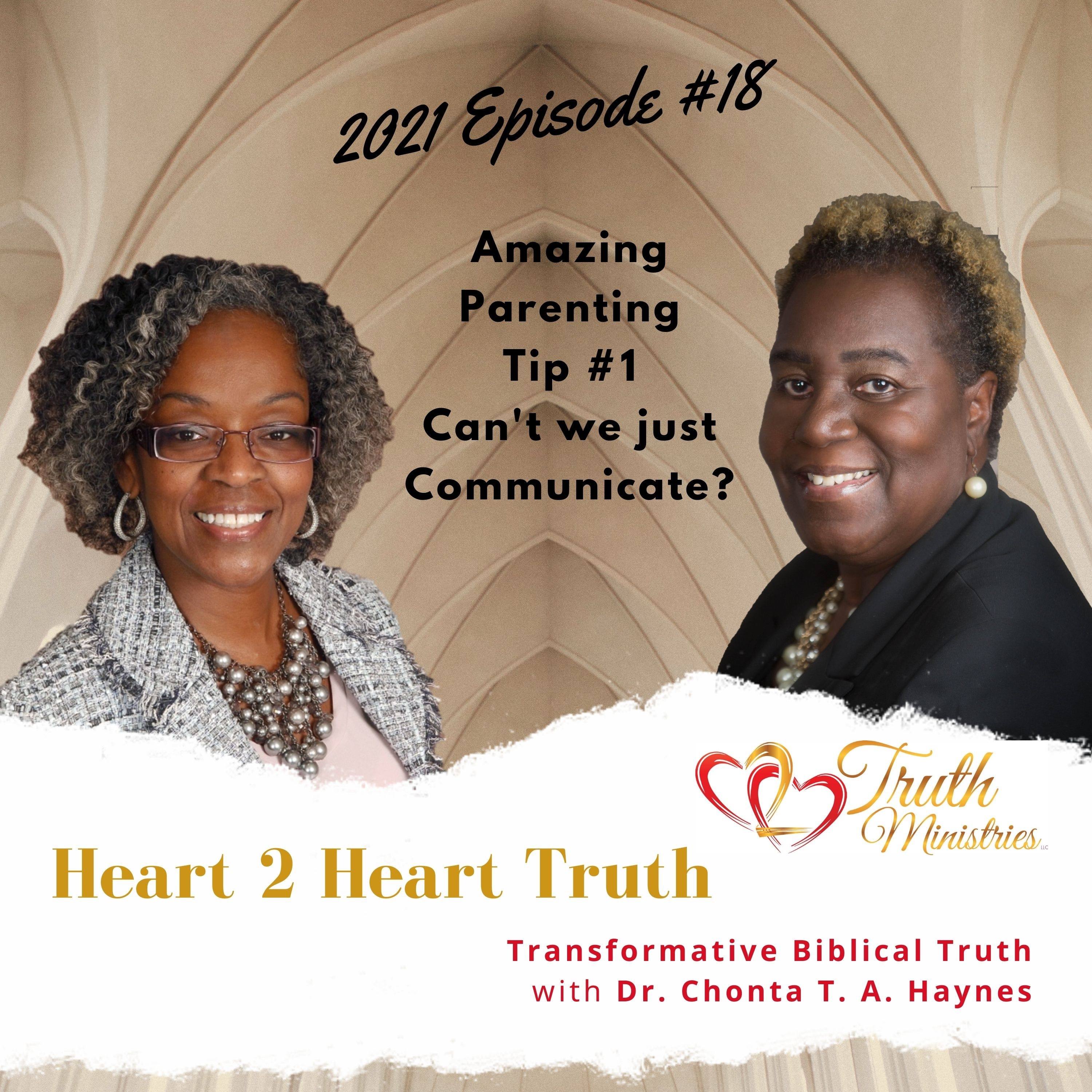 Episode #18 Frazelma Lynn - Amazing Parenting Tip #1 Can't we just Communicate? episode artwork