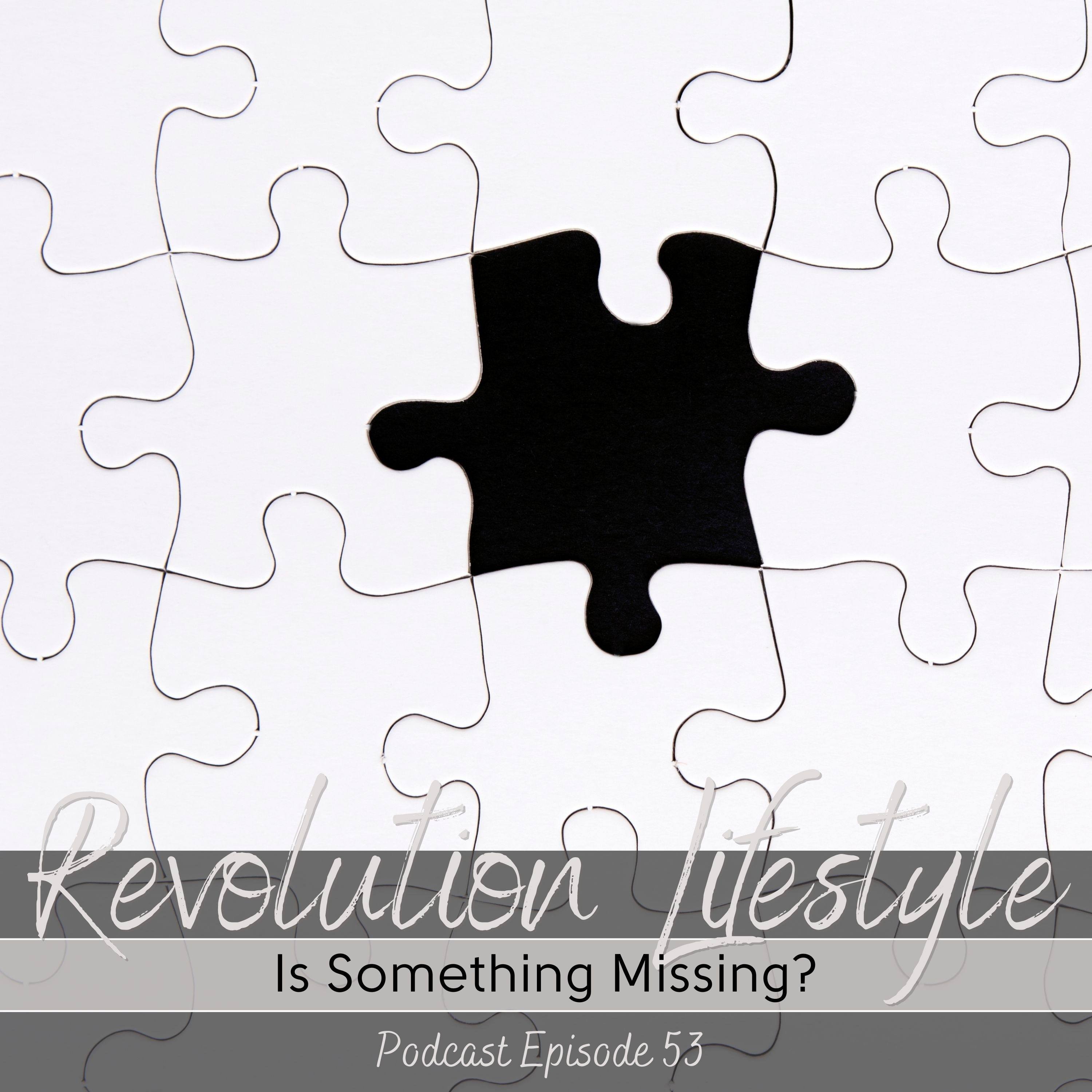Episode 53: Is Something Missing? episode artwork