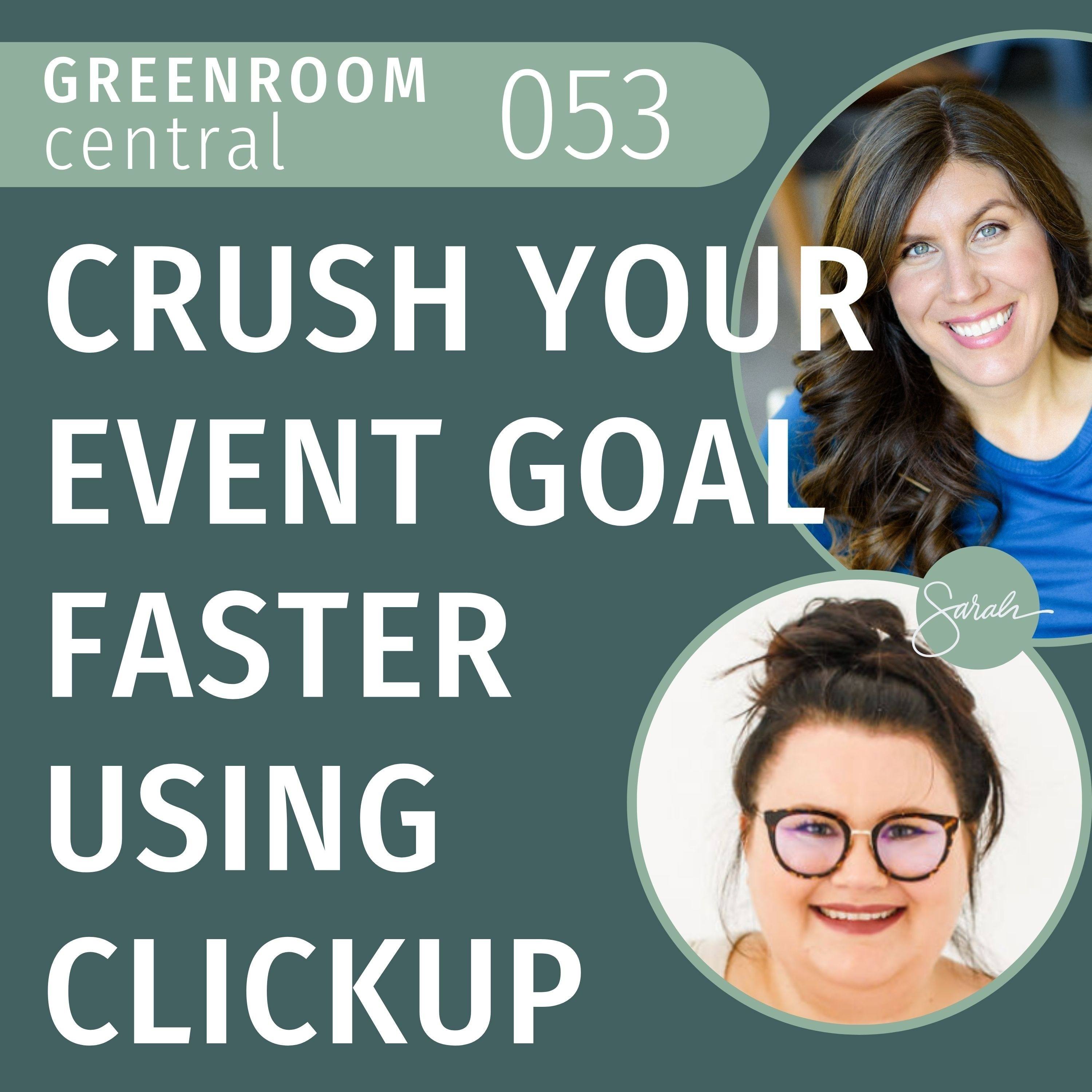 Crush Your Event Goal Faster Using ClickUp with Kaci Ackerman [053] episode artwork