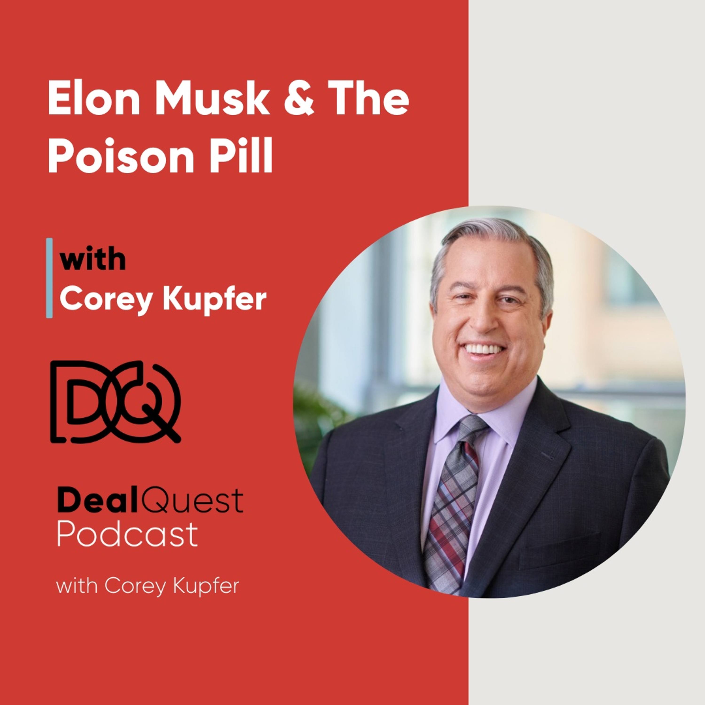 Episode 170: Elon Musk & The Poison Pill with Corey Kupfer episode artwork