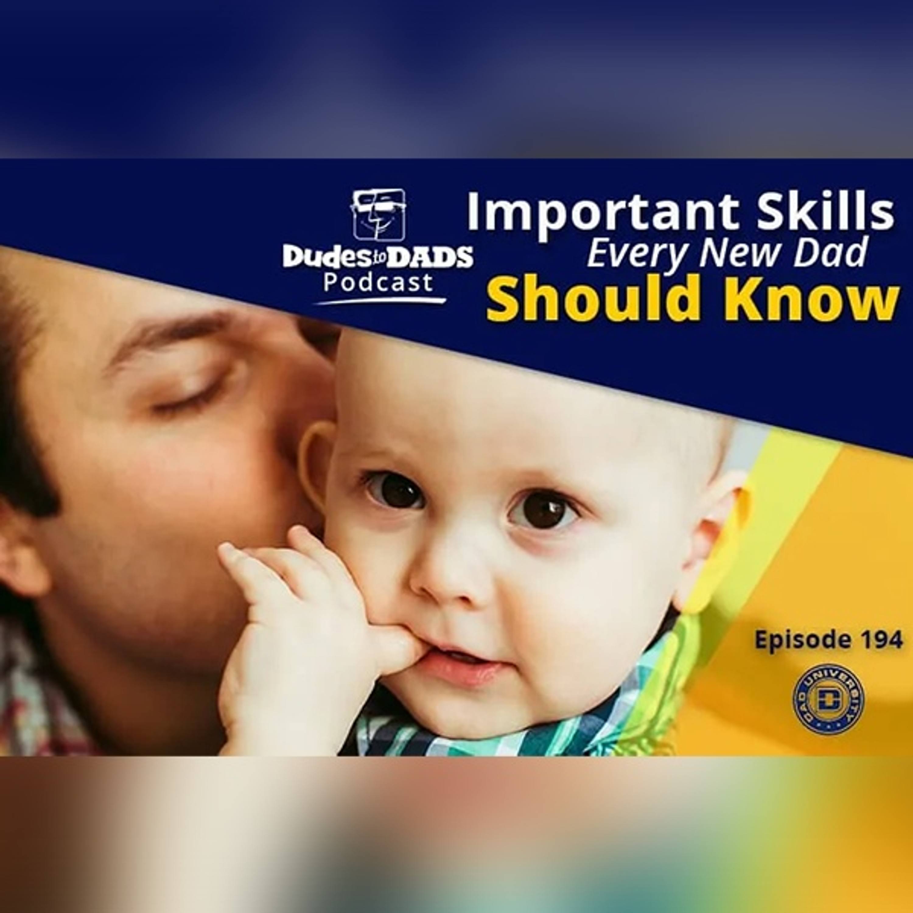 Important Skills Every New Dad Should Know – Dudes To Dads Ep 194 episode artwork