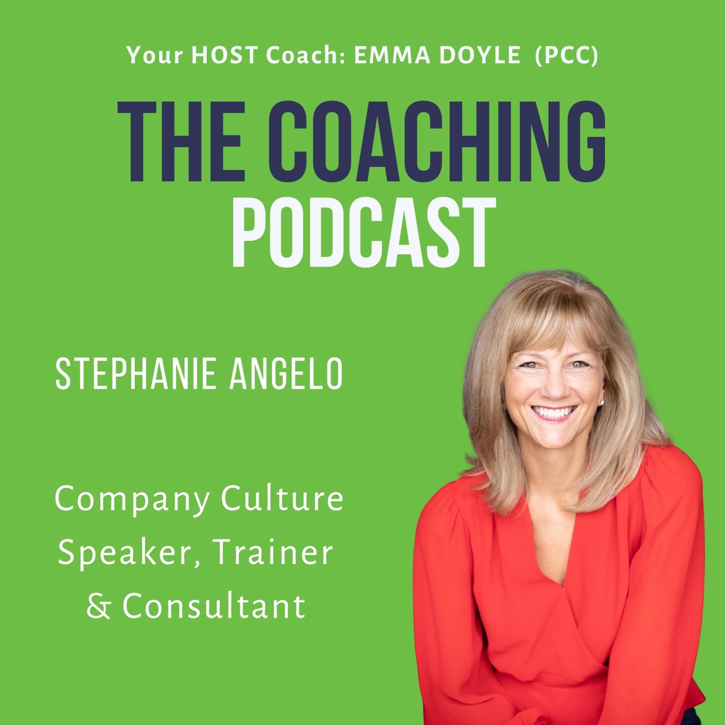 #119: Stephanie Angelo: Slaying the Villain of Stagnation episode artwork