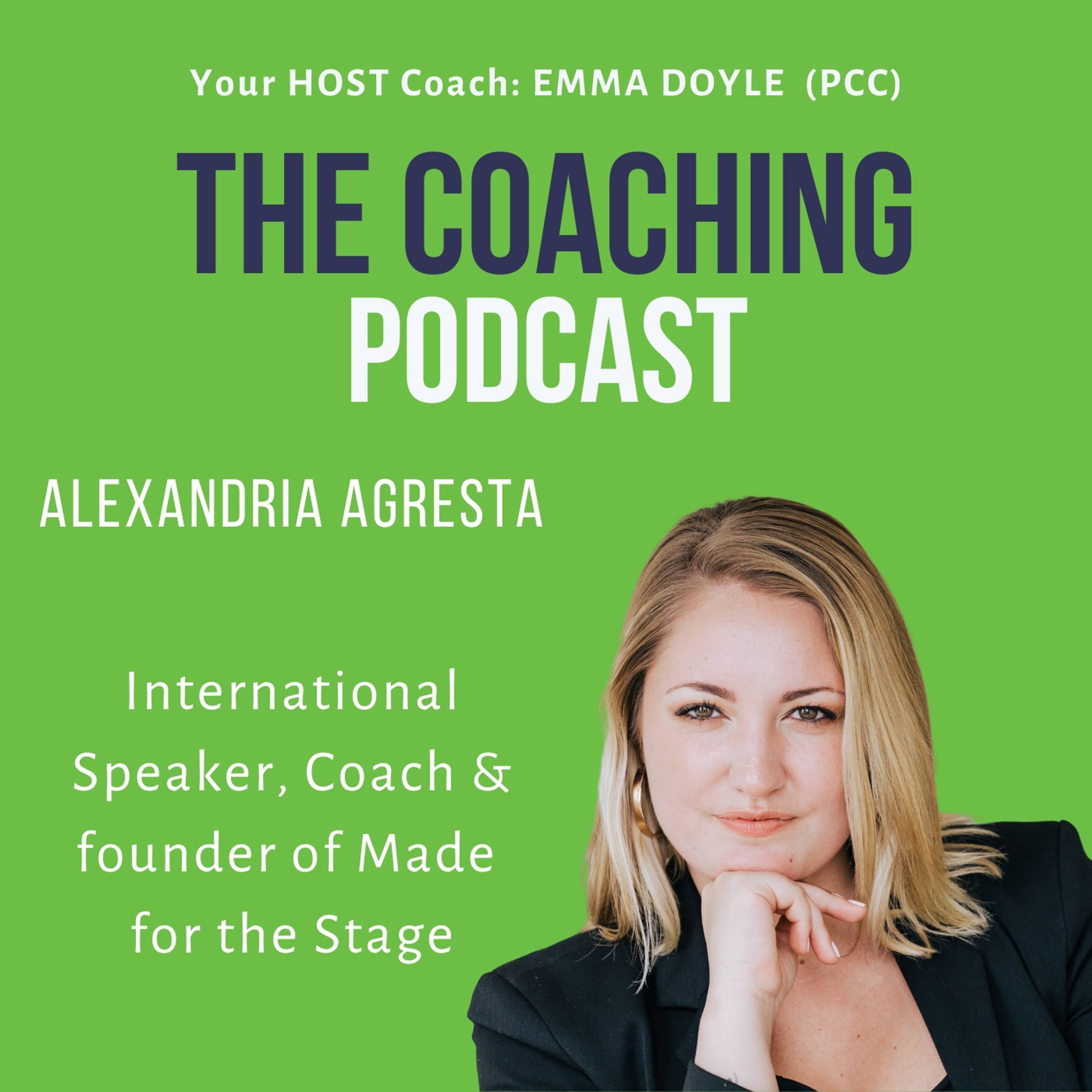 #121: Alexandria Agresta - "Things don't take time, they take courage." episode artwork