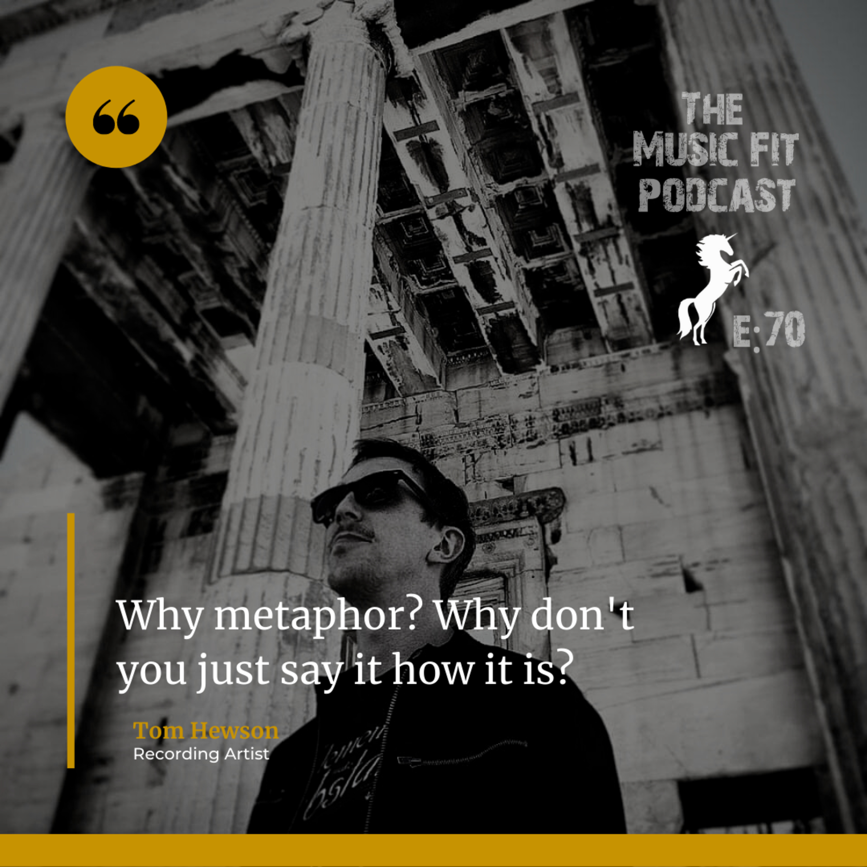 070: "Just Sayin' It How It Is" with Tom Hewson (Of Allies, Scattered Debris) episode artwork
