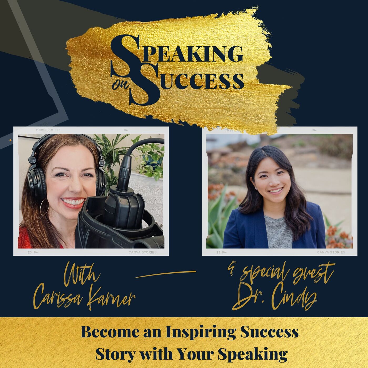 Become an Inspiring Success Story with Your Speaking With Dr. Cindy Tsai episode artwork