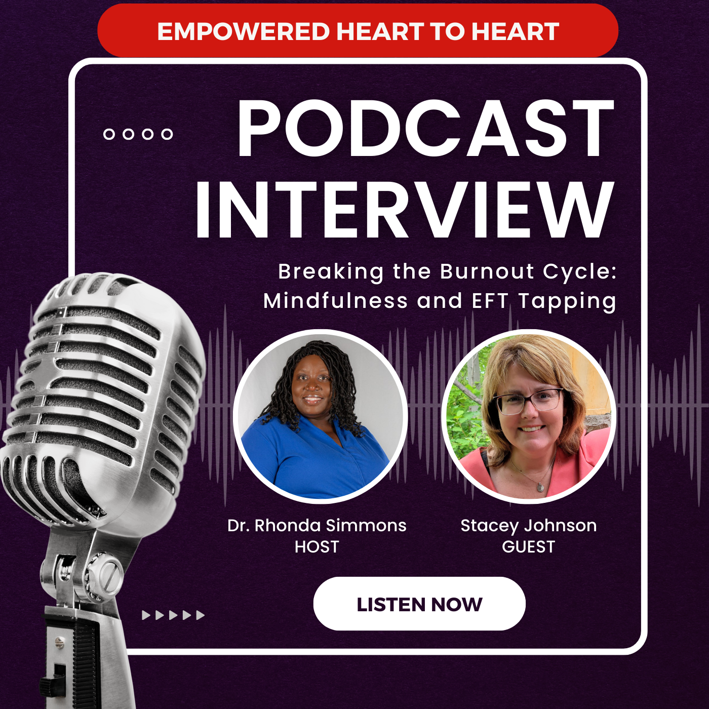Episode 114:  Breaking the Burnout Cycle with Mindfulness and EFT Tapping episode artwork