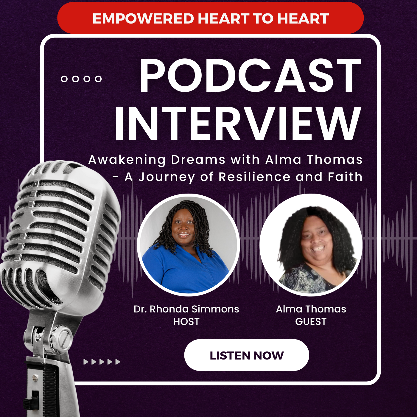 Episode 117: Awakening Dreams with Alma Thomas - A Journey of Resilience and Faith episode artwork