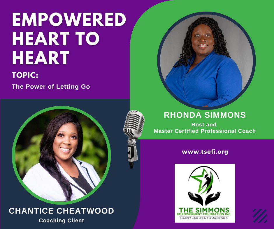 Episode 59: The Power of Letting Go (Coaching Session with Client Chantice) episode artwork