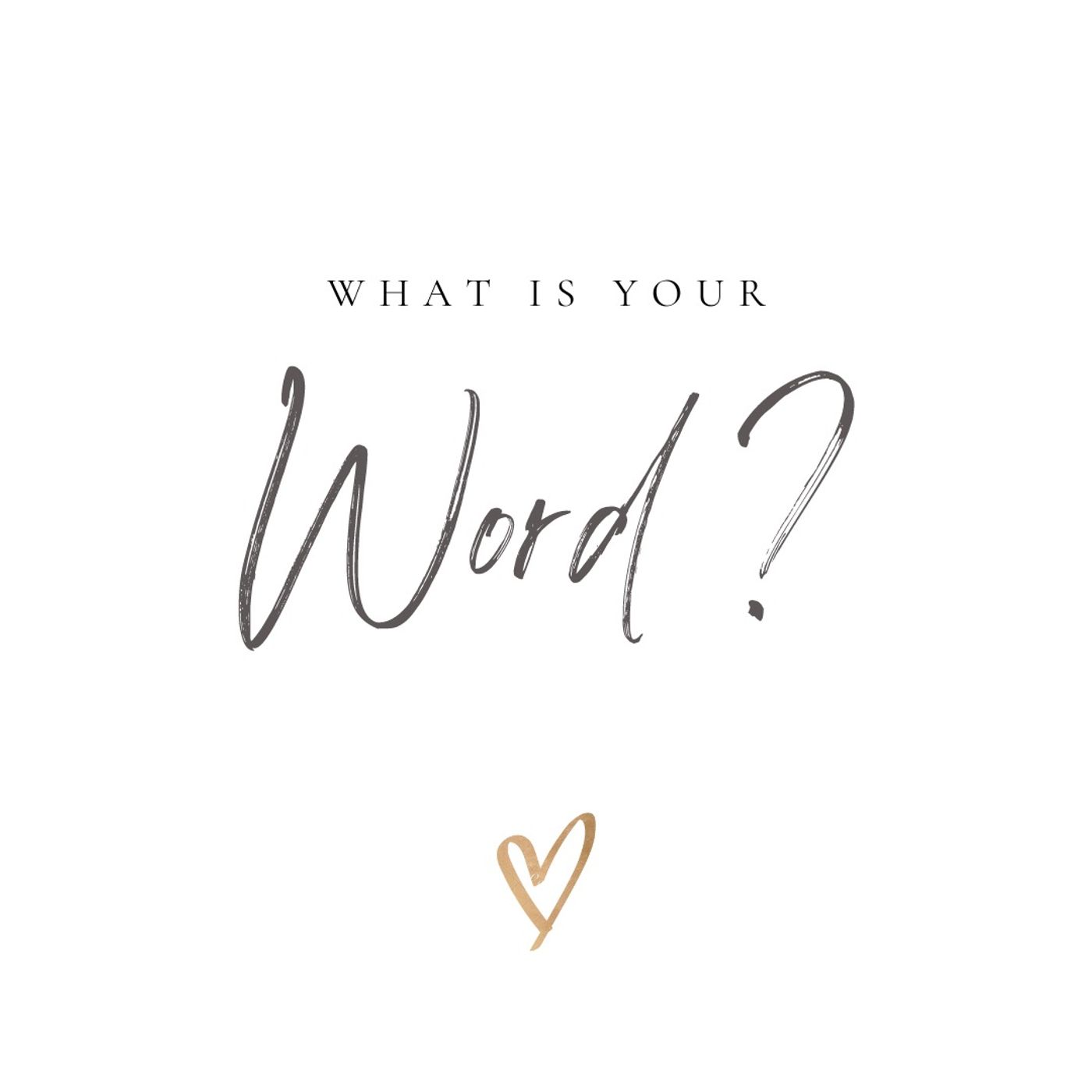 Promise - What is Your Word? episode artwork