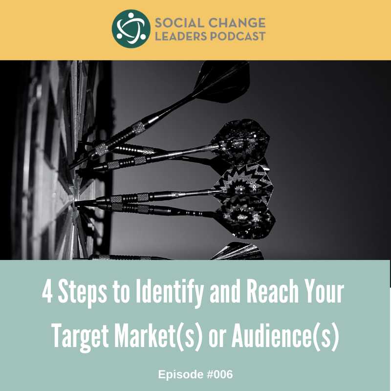 4 Steps to Identify and Reach Your Target Market or Audience episode artwork
