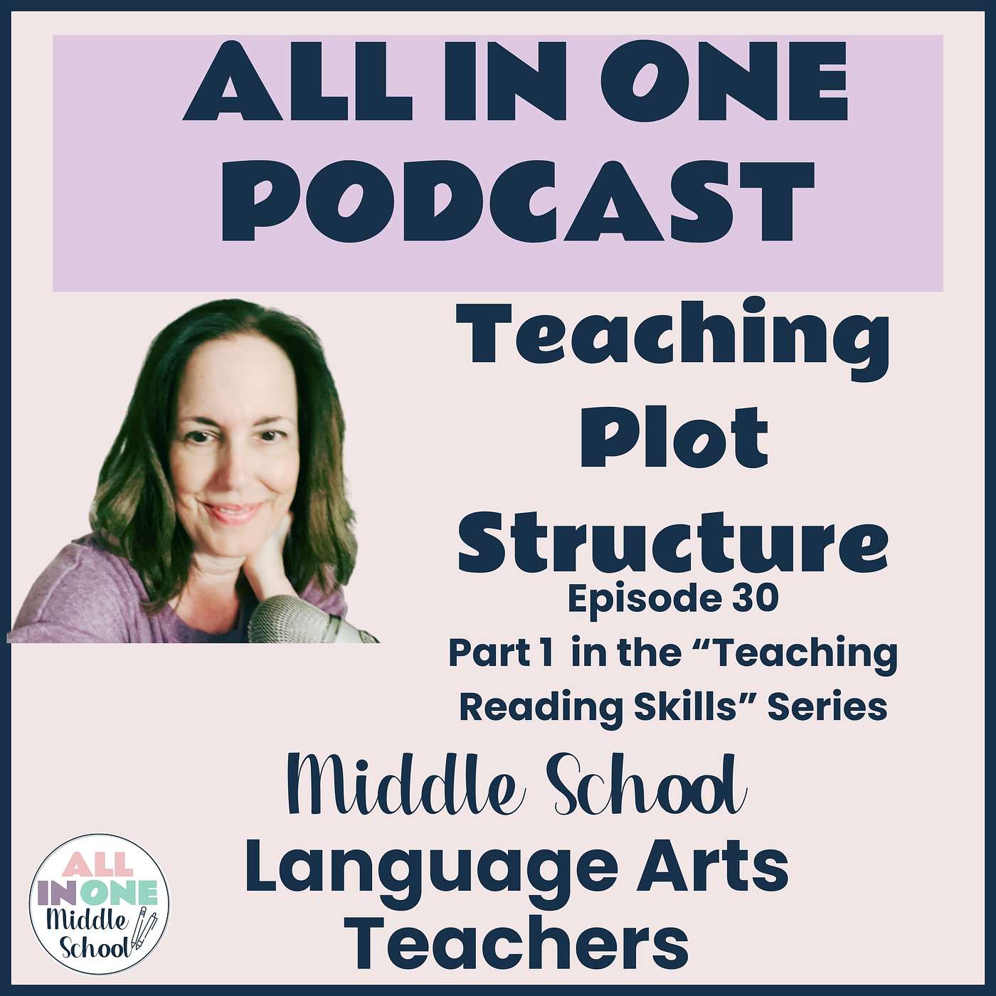 EPISODE 30:  Teaching Plot Structure for Middle School - Part 1 of a Teaching Reading Skills Mini Series