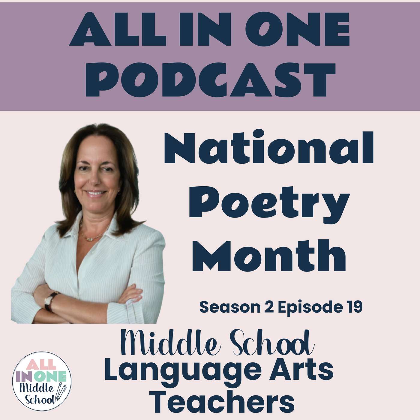 ELA Curriculum Map for Middle School: National Poetry Month (Month 10)