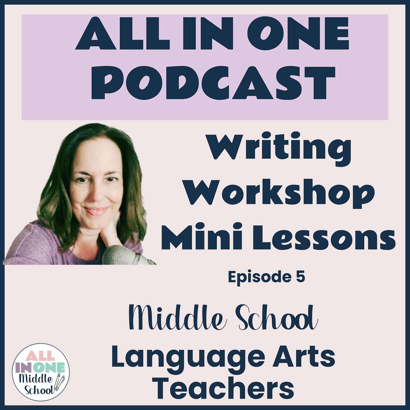 EPISODE 5:  Writing Lessons for Writing Workshop (Part 3 of a Writing Workshop Series)