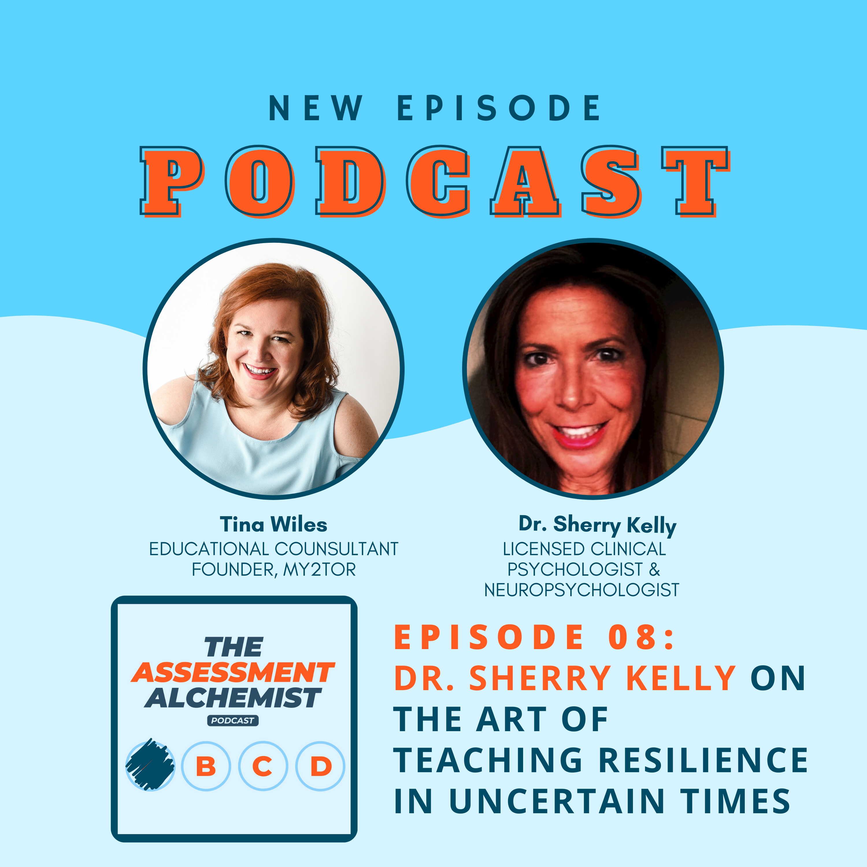 8: The Assessment Alchemist: Dr. Sherry Kelly on the Art of Teaching Resilience in Uncertain Times episode artwork