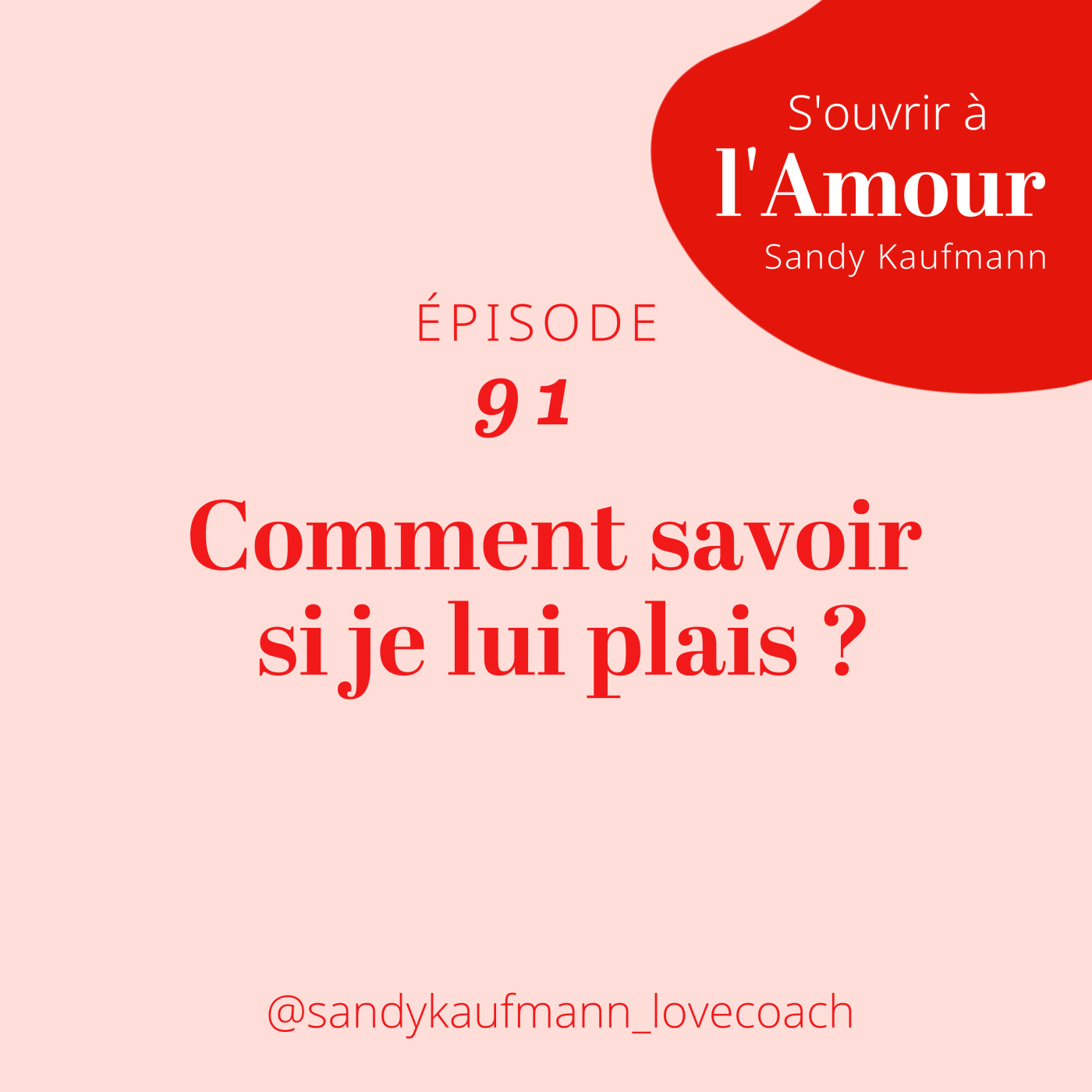 91. Comment savoir si je lui plais ?