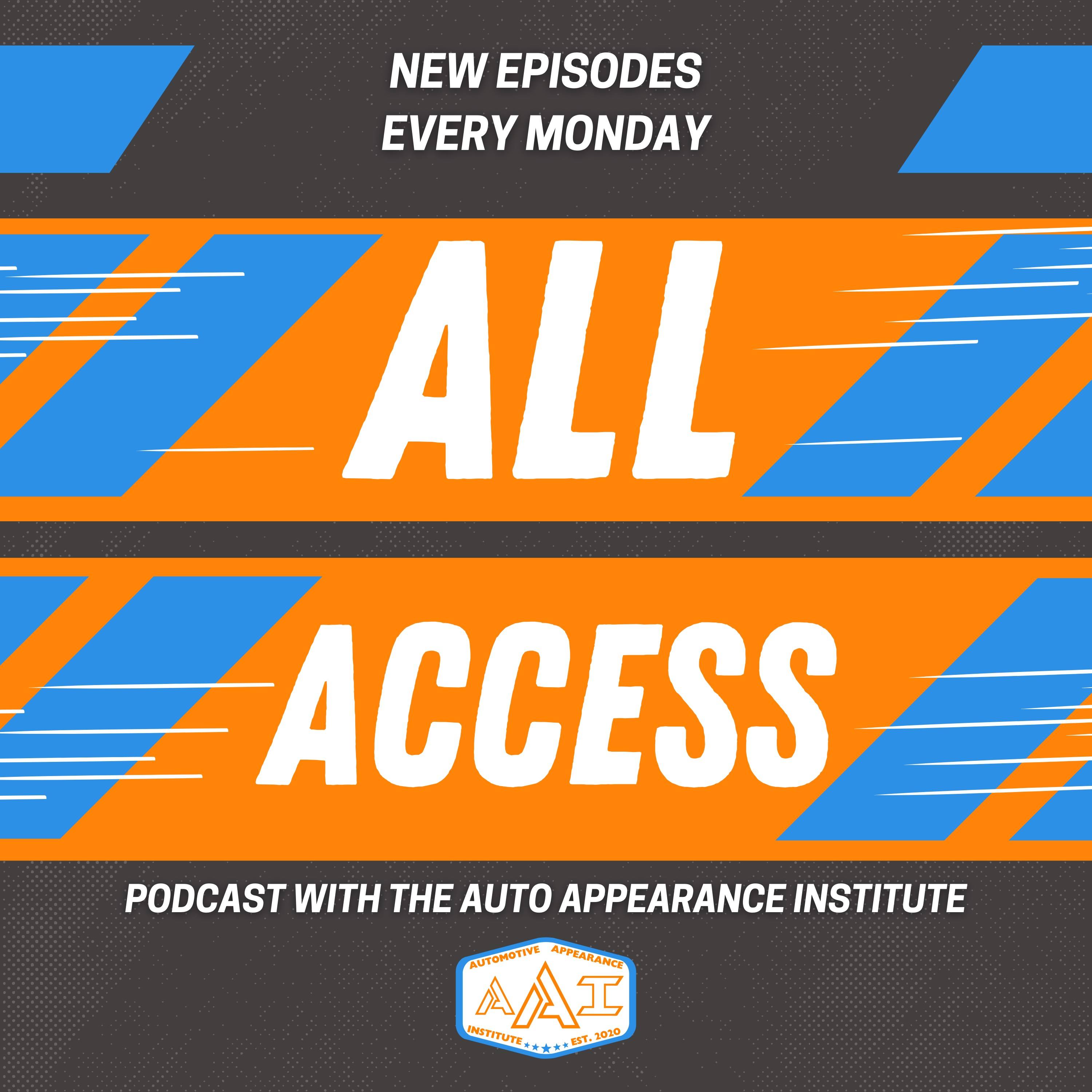 #34 Hail in the USA vs Europe and beyond with Zan Vidic The  All Access Podcast from The Automotive Appearance Institute episode artwork