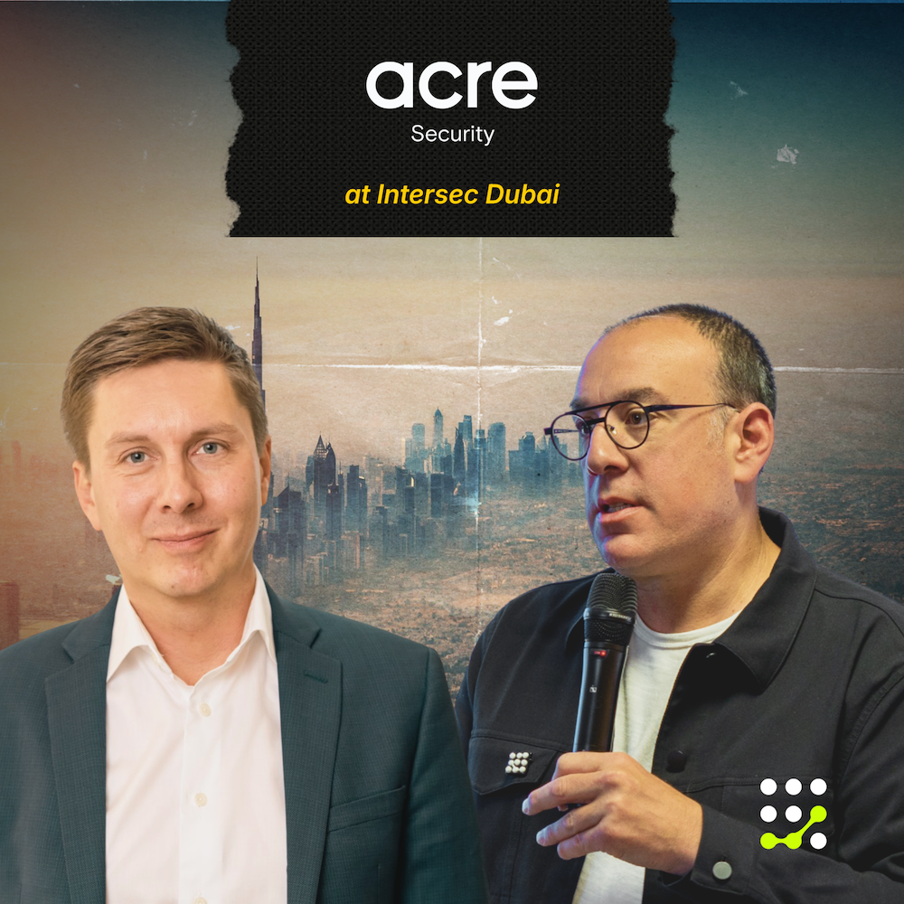 Secured Podcast | Live from Intersec Dubai 2026: Alex Holmstrom, Acre Security episode artwork