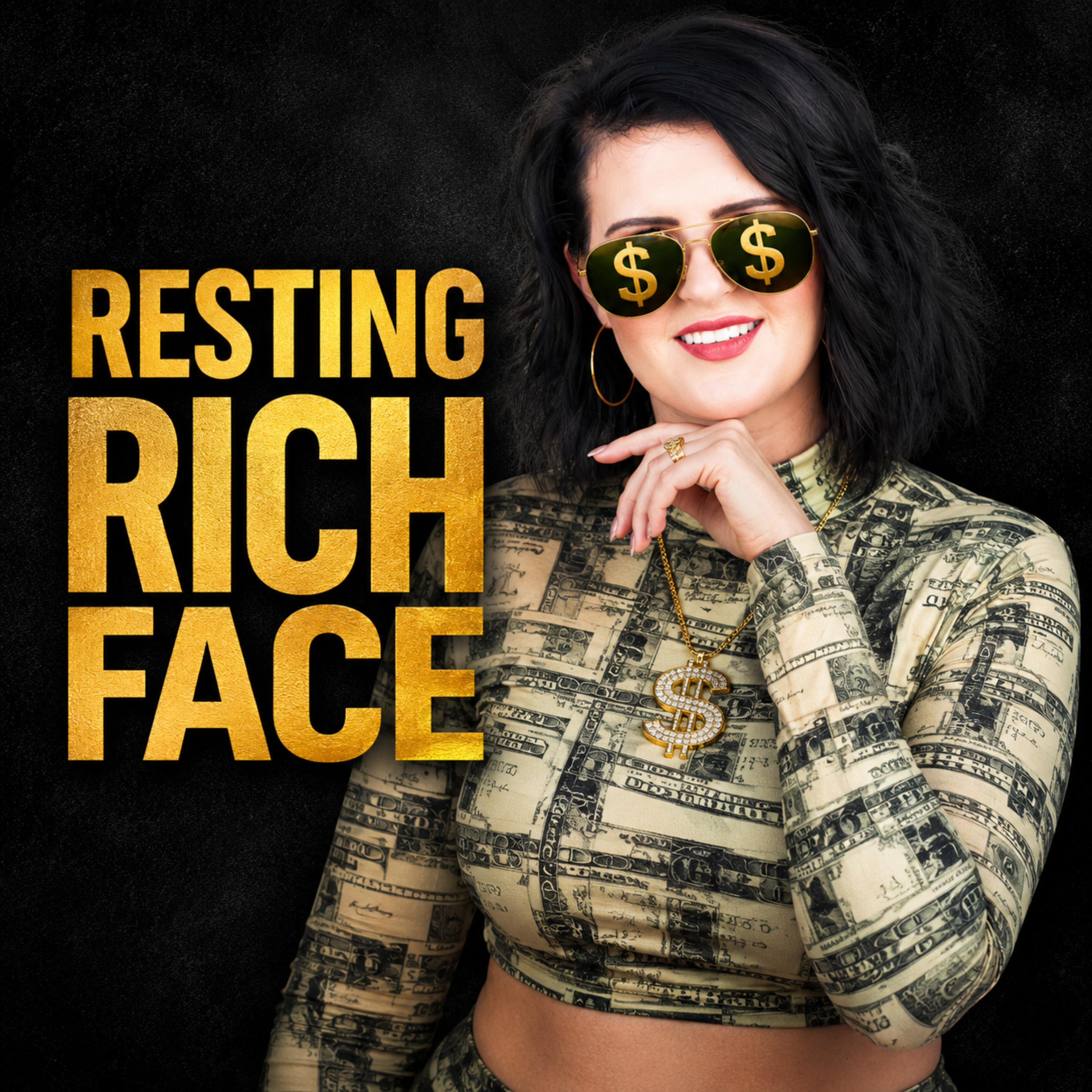 Resting Rich Face