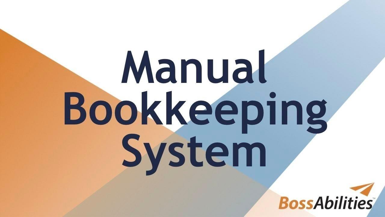 Manual Bookkeeping System