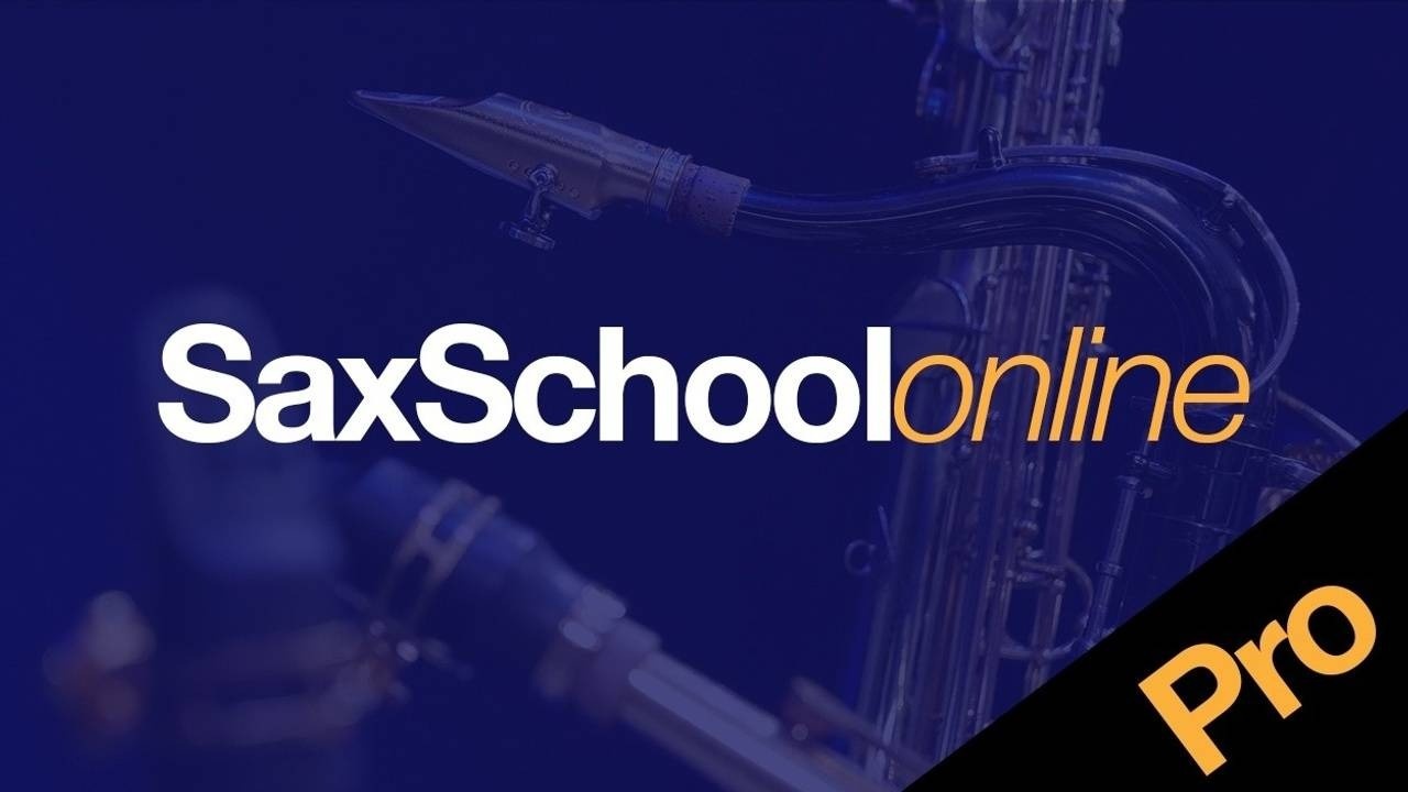Online Saxophone Lessons for beginner to intermediate players