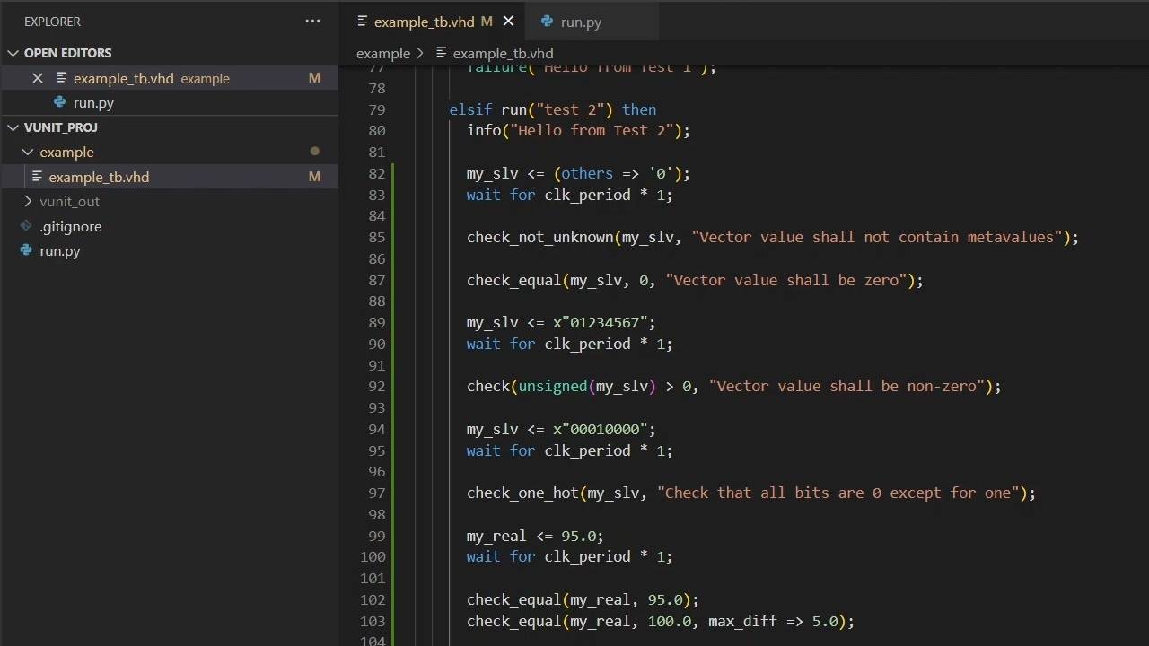 Course: VUnit for structured testbench and advanced BFM design - VHDLwhiz