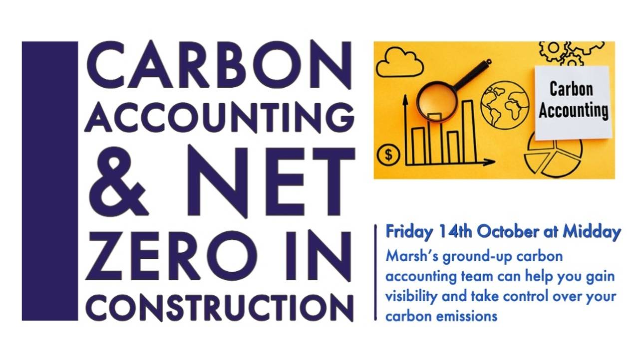 Carbon Accounting and Net Zero in Construction