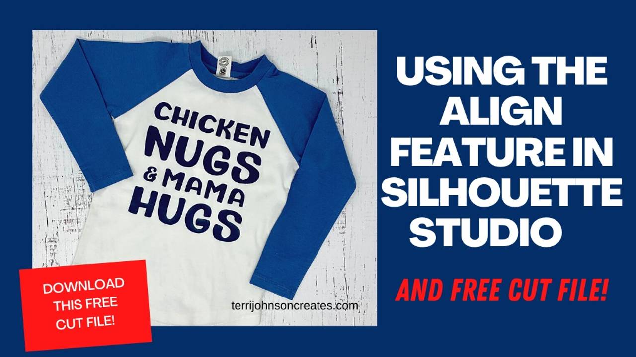 Align Tool in Silhouette Studio