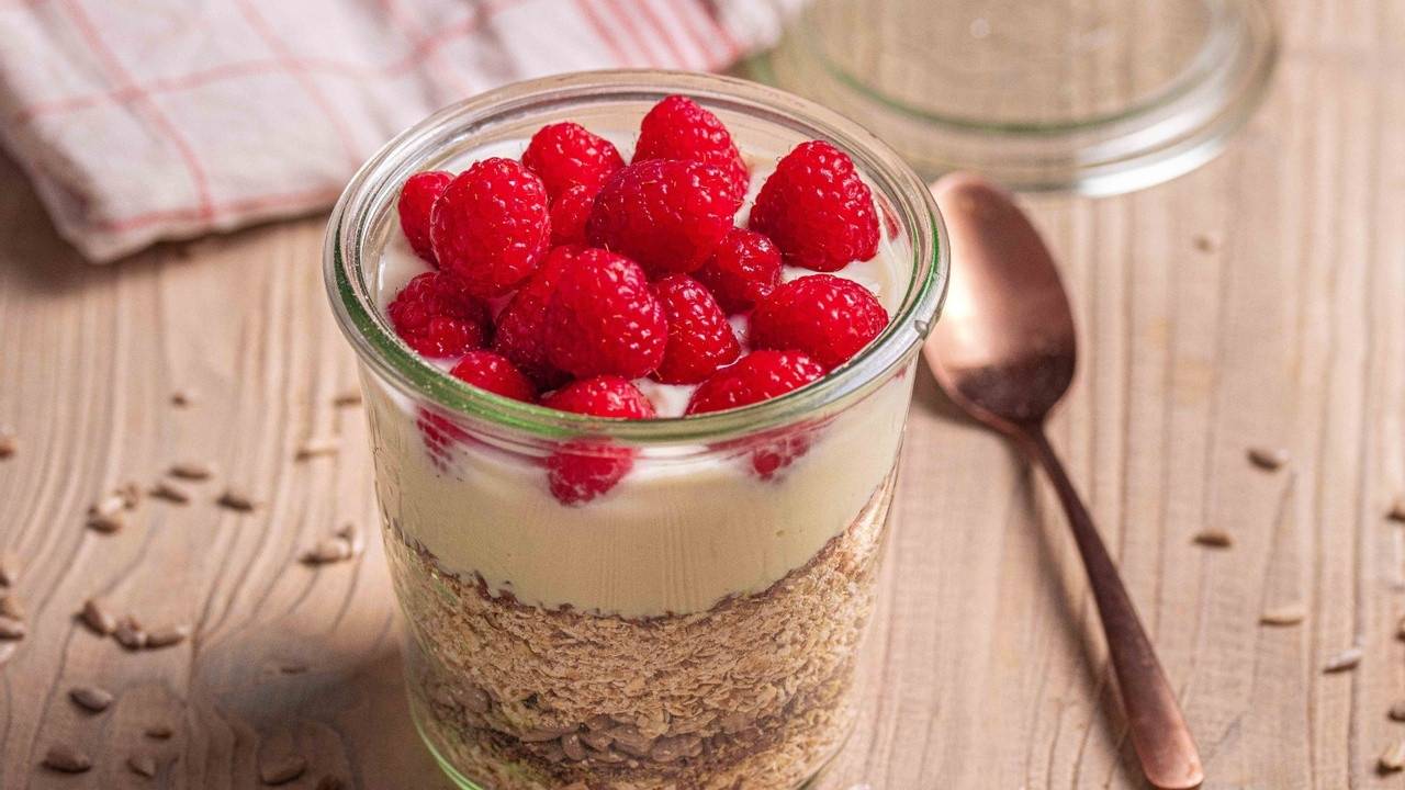 Flax Seed Overnight Oats