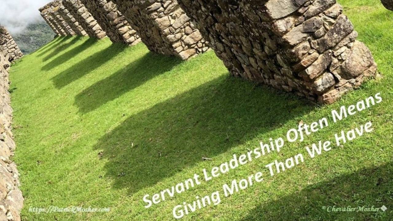 Wisdom Story of $35 and Servant Leadership