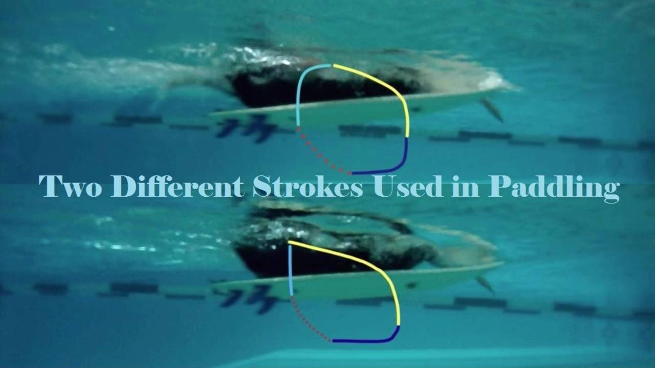 Two Different Surfing Paddling Techniques?