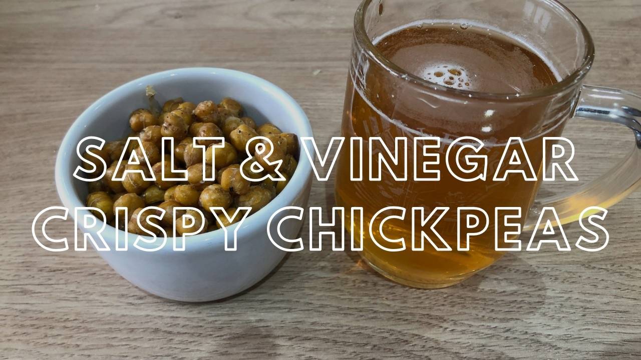 Salt & Vinegar Crispy Chickpeas