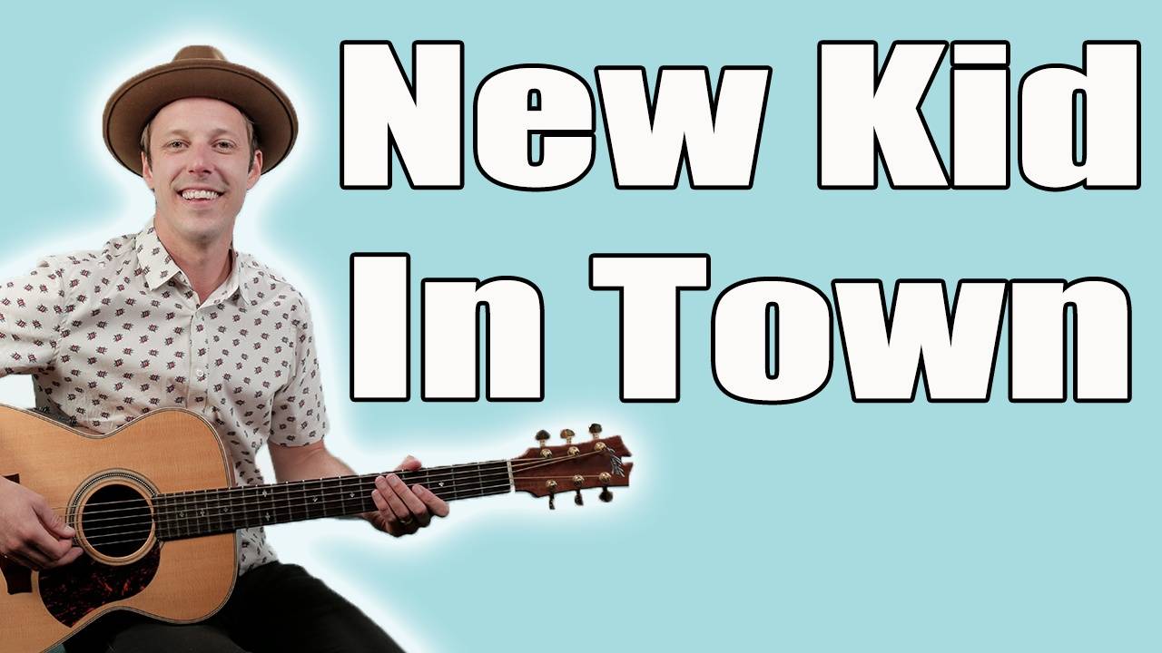 Eagles New Kid In Town Guitar Lesson + Tutorial